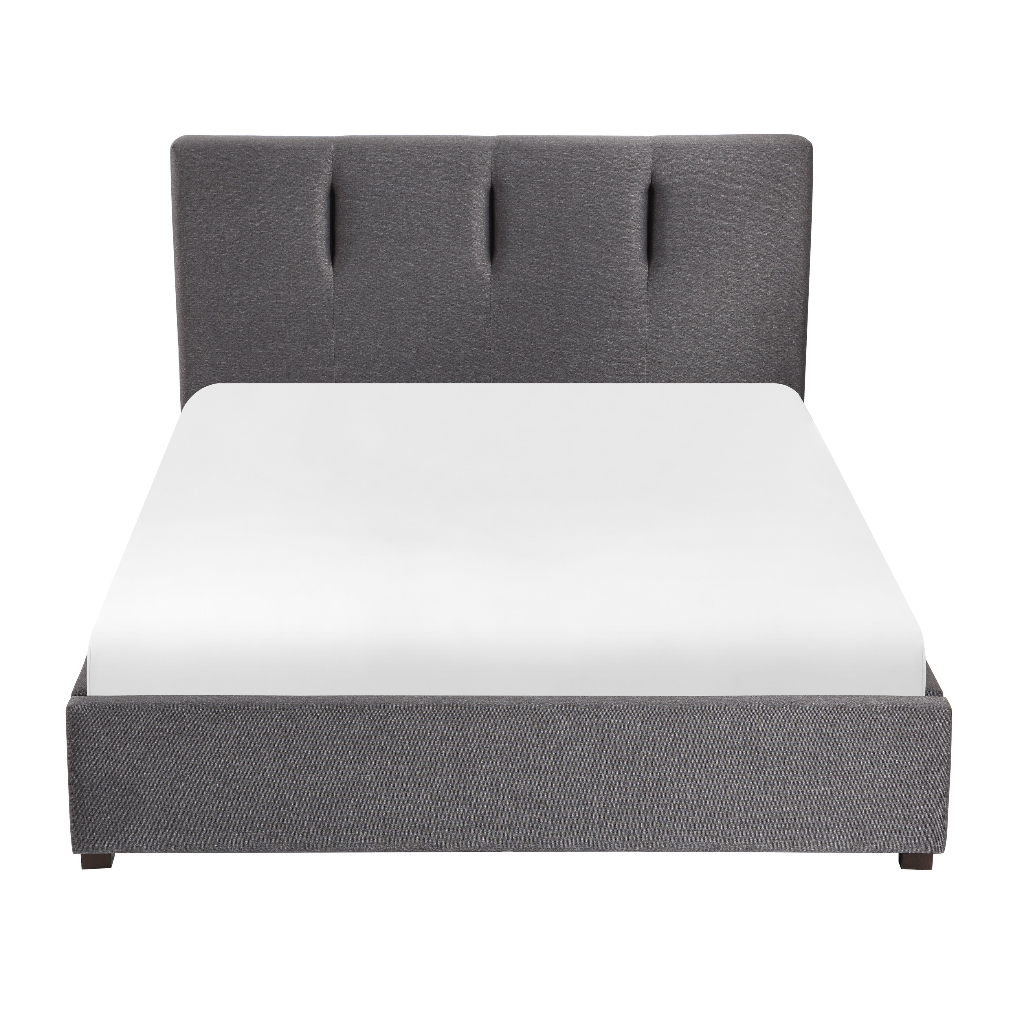 Aitana Graphite Full Platform Bed - 1632GHF-1* - Bien Home Furniture & Electronics