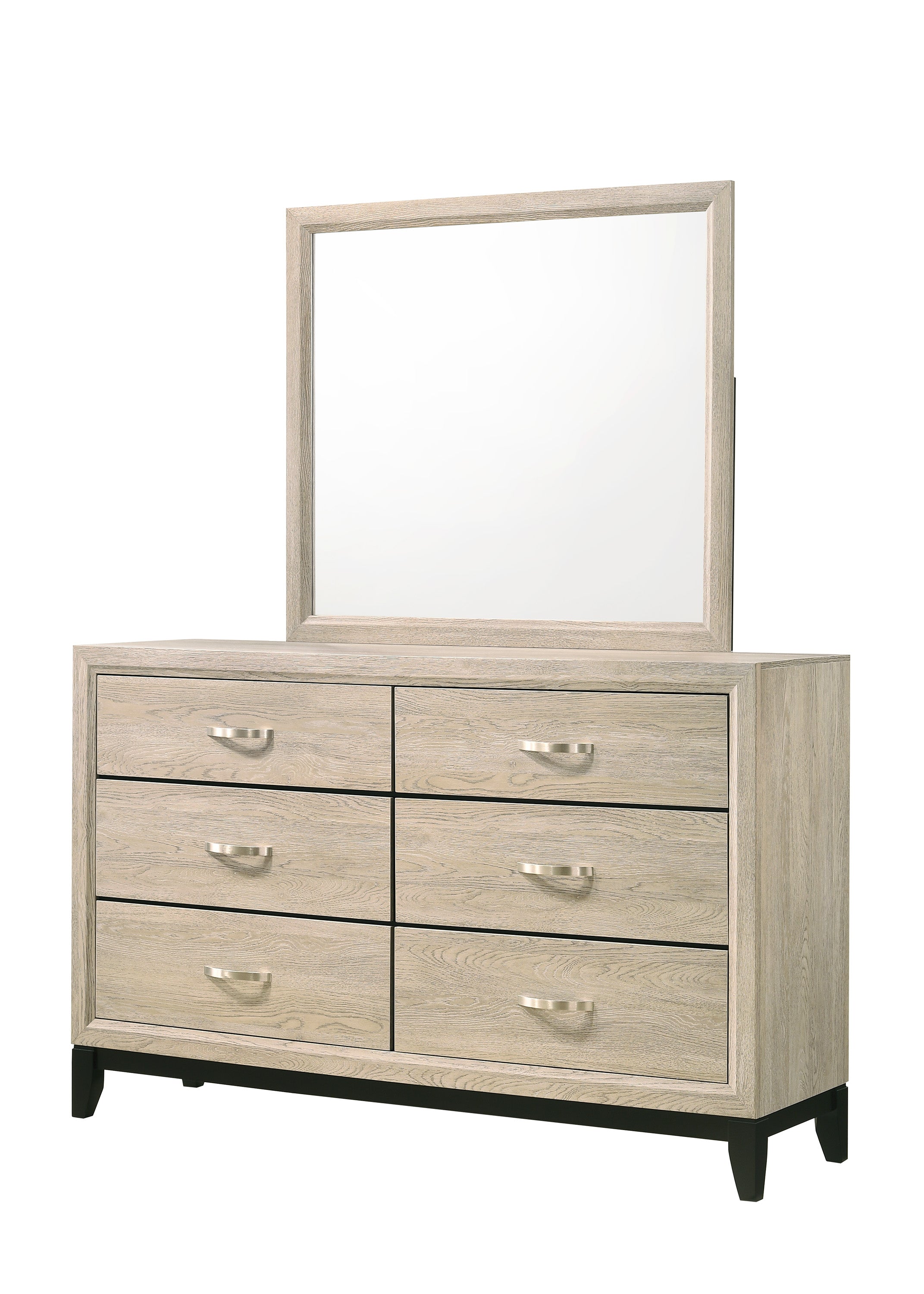 Akerson Driftwood Panel Bedroom Set - SET | B4630-Q-HBFB | B4630-KQ-RAIL | B4630-2 | B4630-4 - Bien Home Furniture &amp; Electronics