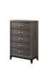 Akerson Gray Chest - B4620-4 - Bien Home Furniture & Electronics