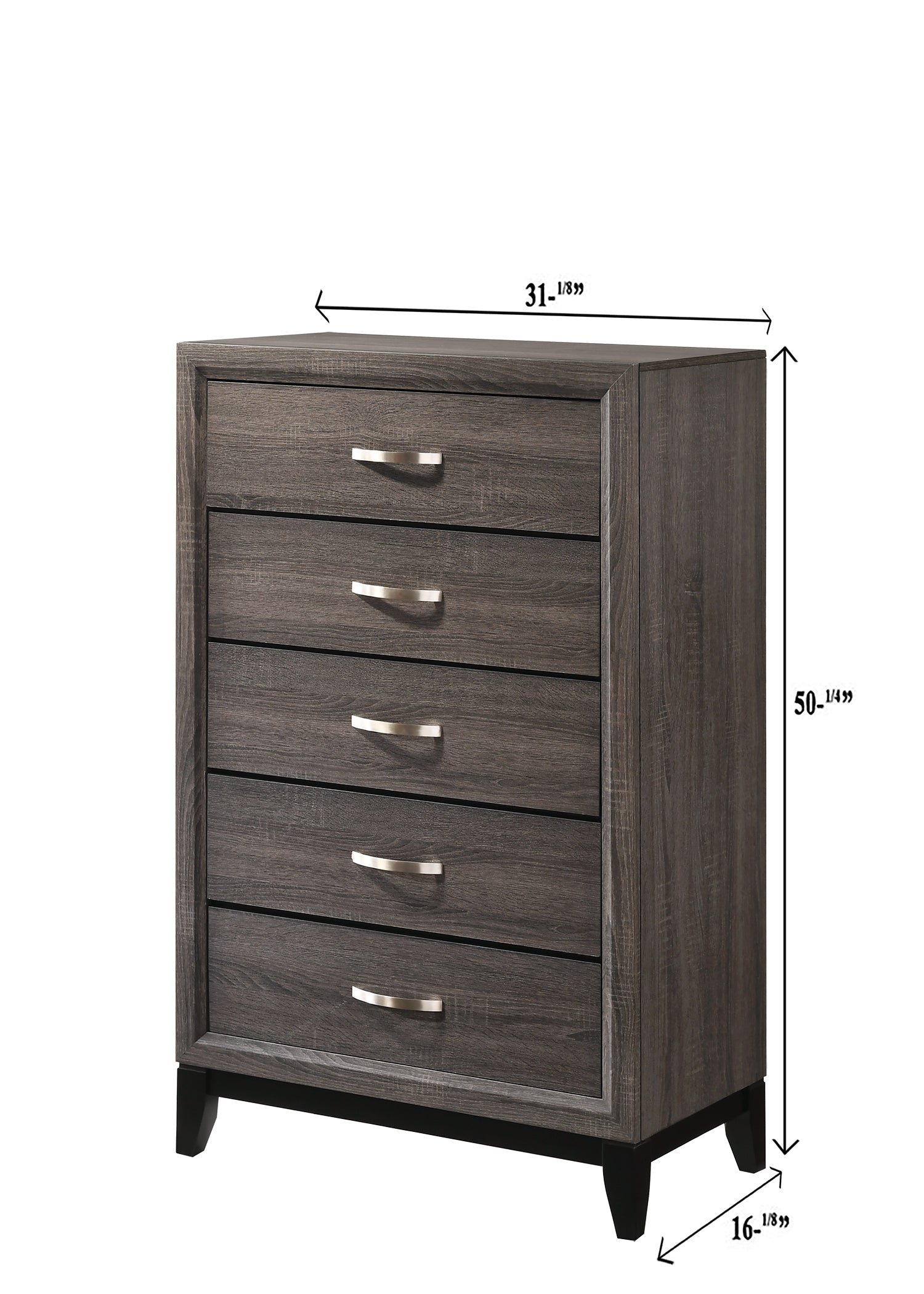 Akerson Gray Chest - B4620-4 - Bien Home Furniture &amp; Electronics