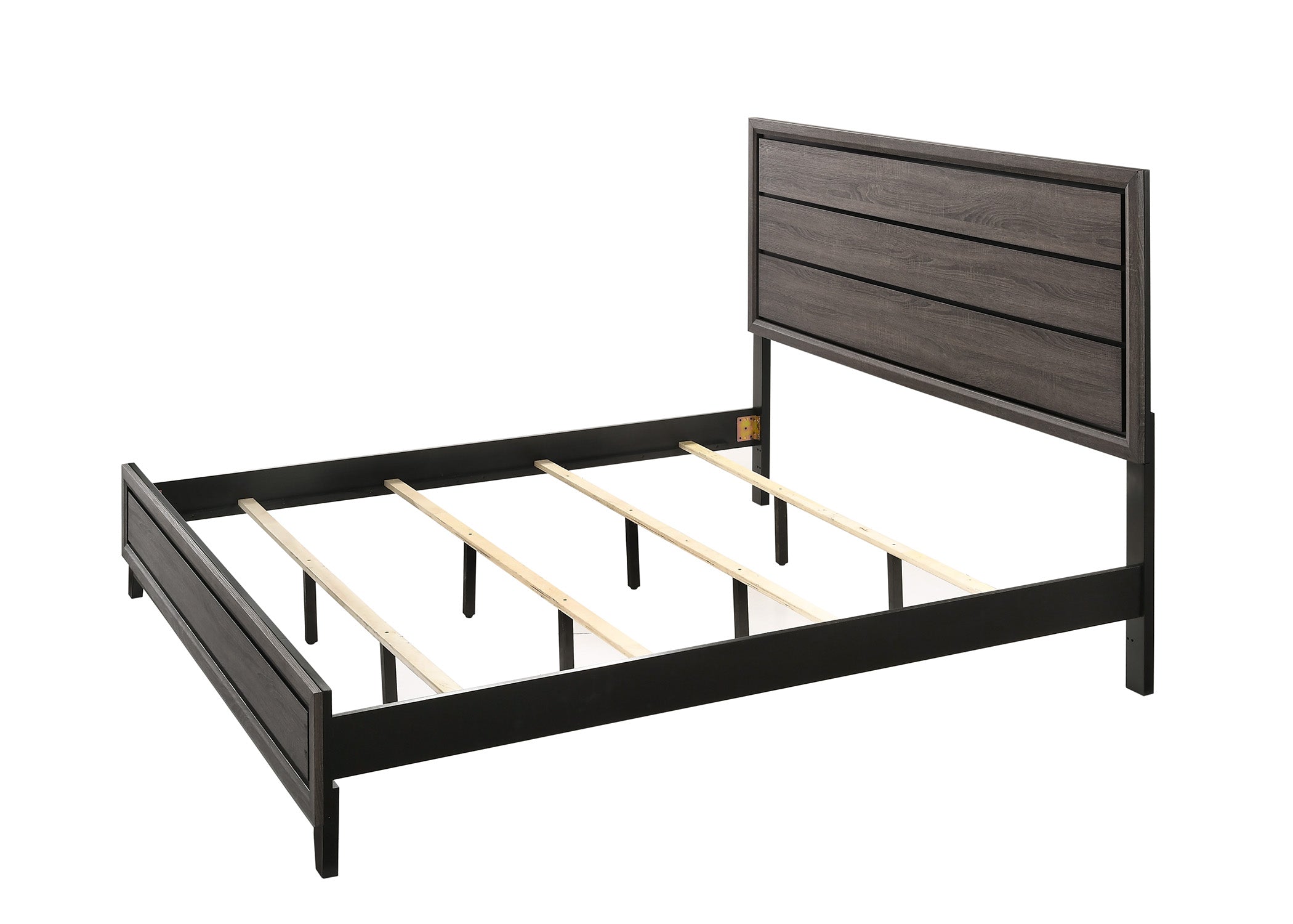 Akerson Gray Panel Bedroom Set - SET | B4620-Q-HBFB | B4620-KQ-RAIL | B4620-2 | B4620-4 - Bien Home Furniture & Electronics