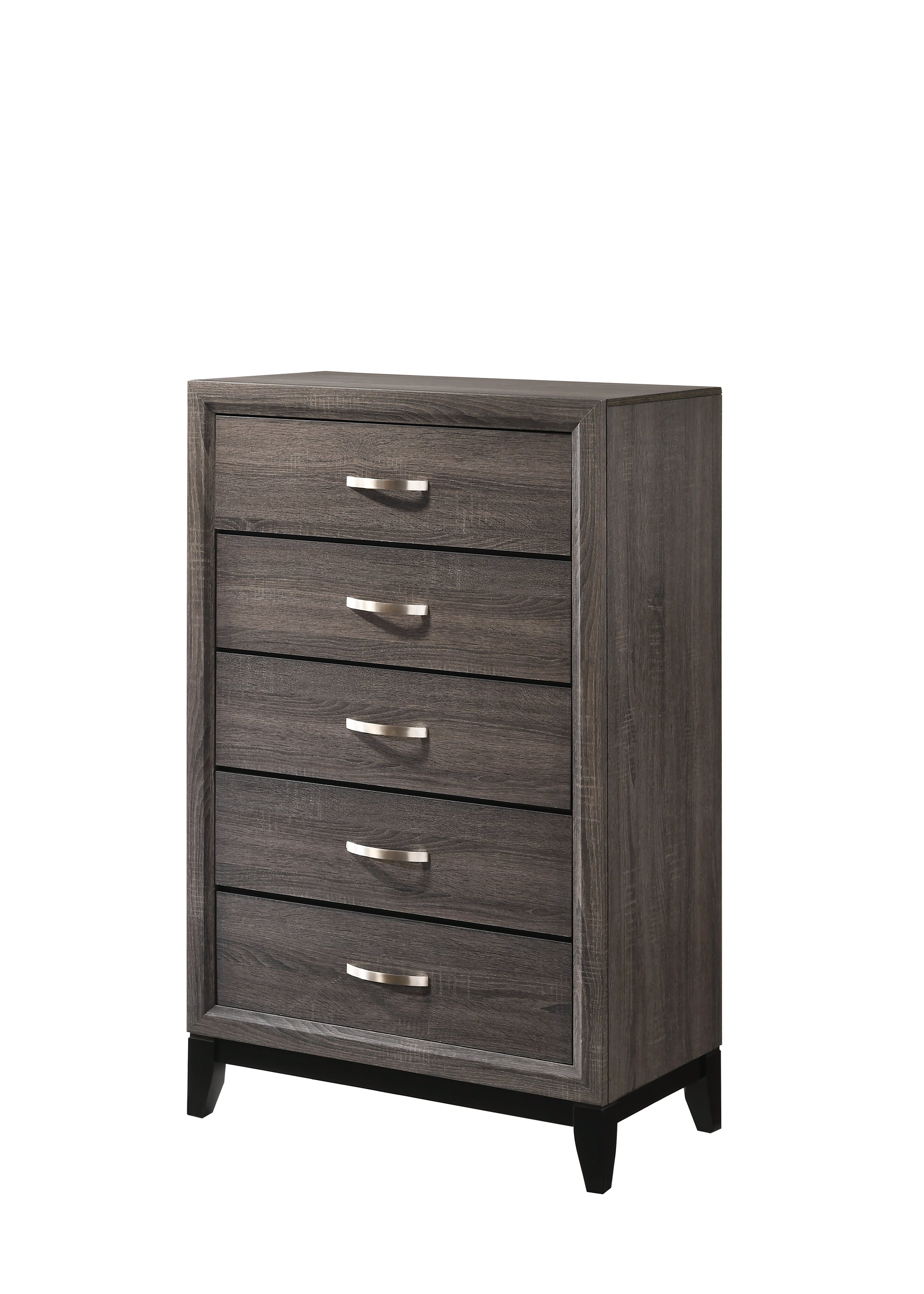 Akerson Gray Panel Bedroom Set - SET | B4620-Q-HBFB | B4620-KQ-RAIL | B4620-2 | B4620-4 - Bien Home Furniture & Electronics