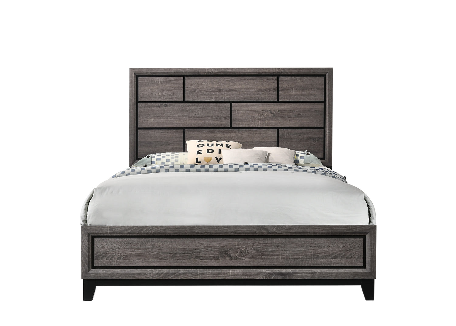 Akerson Gray Panel Youth Bedroom Set - SET | B4620-T-HBFB | B4620-FT-RAIL | B4620-2 | B4620-4 - Bien Home Furniture &amp; Electronics