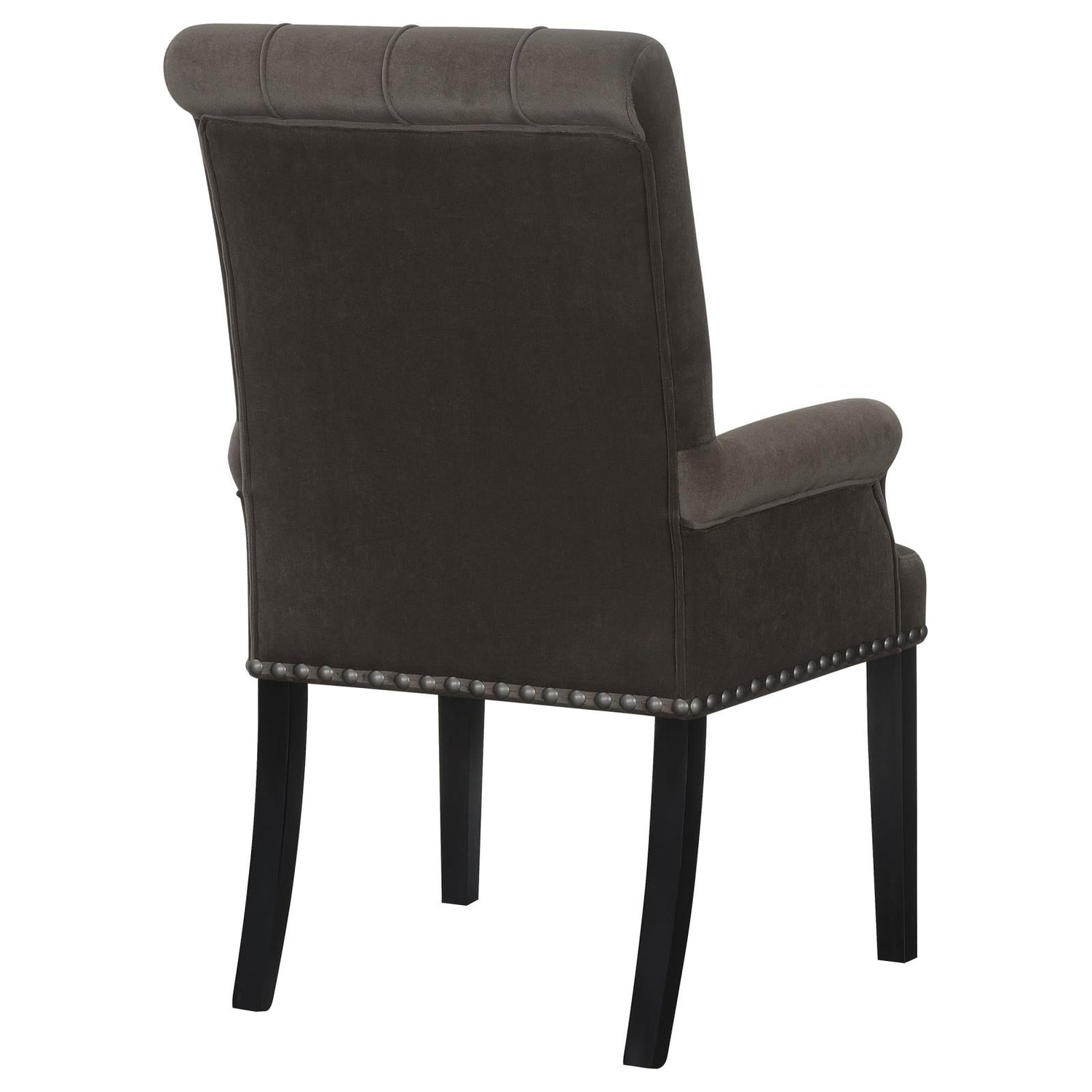 Alana Upholstered Tufted Arm Chair with Nailhead Trim - 115173 - Bien Home Furniture & Electronics