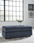 Albar Place Cobalt Oversized Accent Ottoman - 9530208 - Bien Home Furniture & Electronics