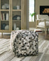 Albermarle Gray/Brown Pouf - A1000983 - Bien Home Furniture & Electronics