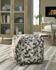 Albermarle Gray/Brown Pouf - A1000983 - Bien Home Furniture & Electronics