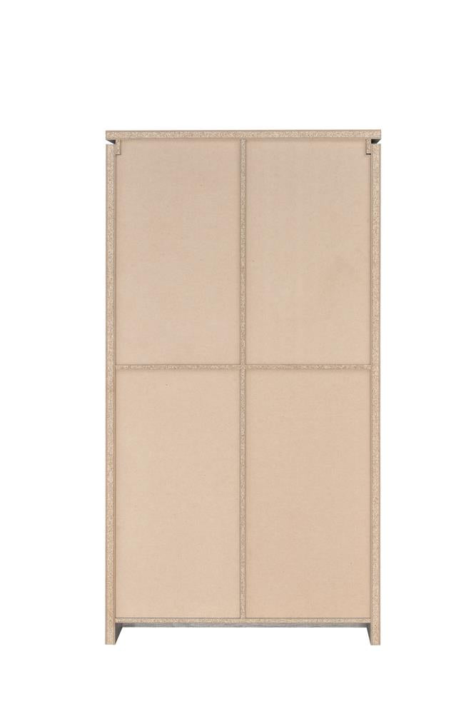 Alejo Gray Driftwood 2-Door Tall Cabinet - 950783 - Bien Home Furniture & Electronics