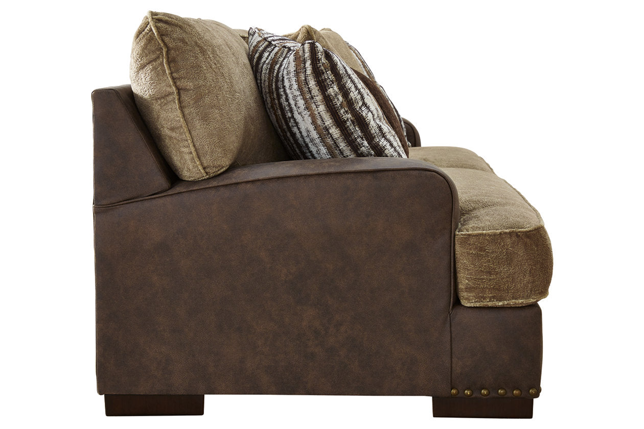 Alesbury Chocolate Sofa - 1870438 - Bien Home Furniture & Electronics