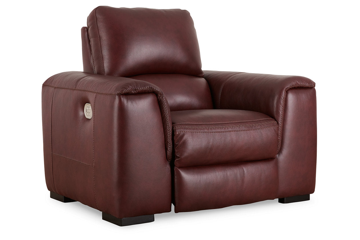 Alessandro Garnet Power Recliner - U2550113 - Bien Home Furniture & Electronics
