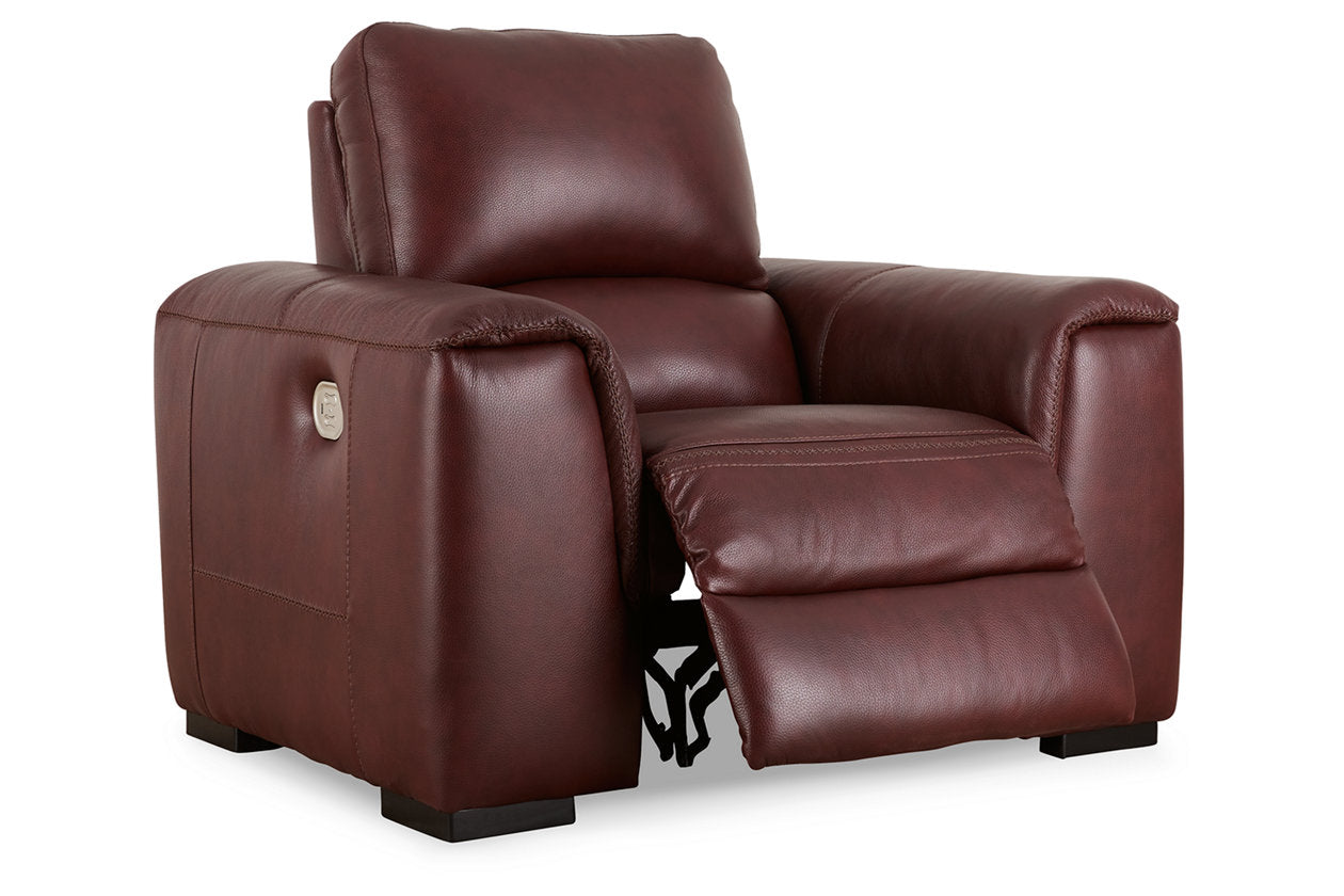 Alessandro Garnet Power Recliner - U2550113 - Bien Home Furniture & Electronics