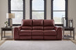 Alessandro Garnet Power Reclining Sofa - U2550115 - Bien Home Furniture & Electronics