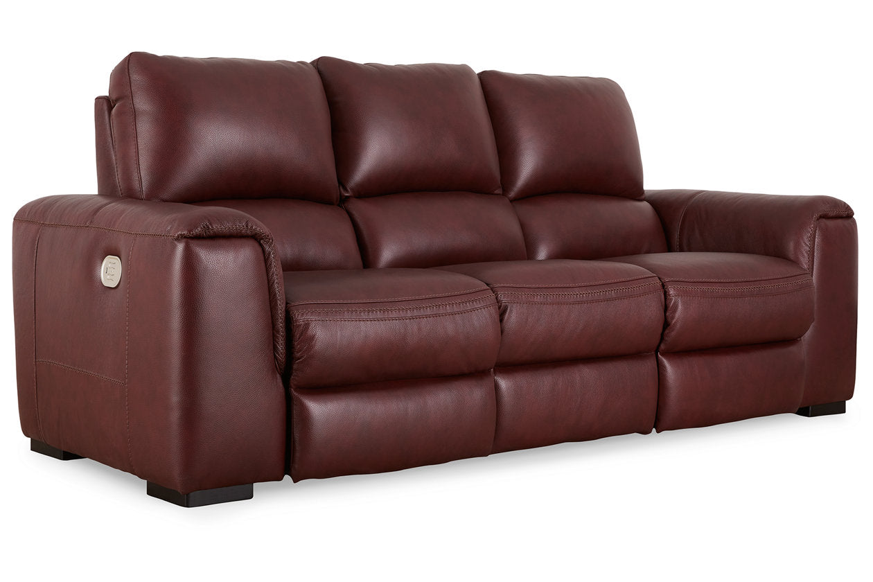 Alessandro Garnet Power Reclining Sofa - U2550115 - Bien Home Furniture & Electronics