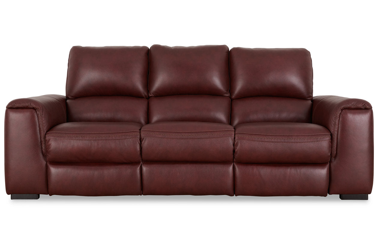 Alessandro Garnet Power Reclining Sofa - U2550115 - Bien Home Furniture & Electronics