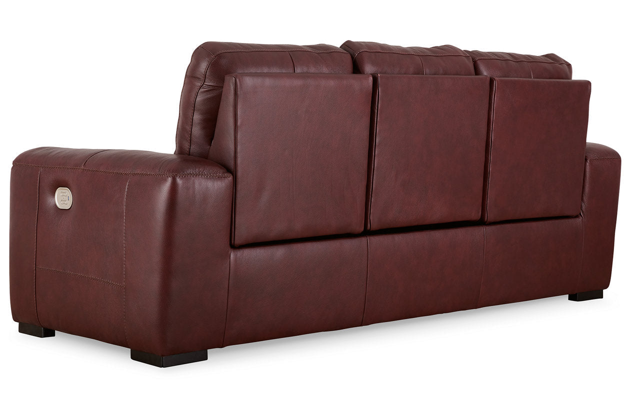 Alessandro Garnet Power Reclining Sofa - U2550115 - Bien Home Furniture & Electronics