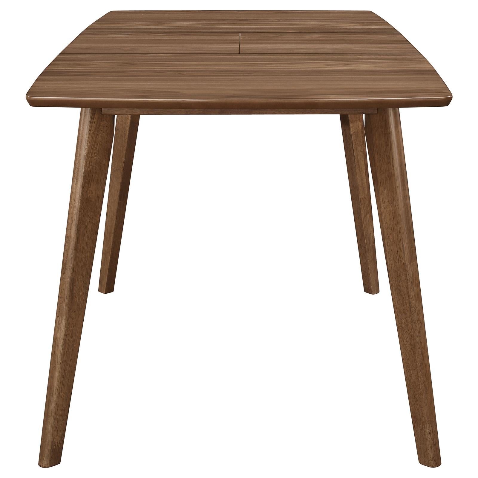 Alfredo Dining Room Set Natural Walnut/Gray - 108080-S6 - Bien Home Furniture & Electronics