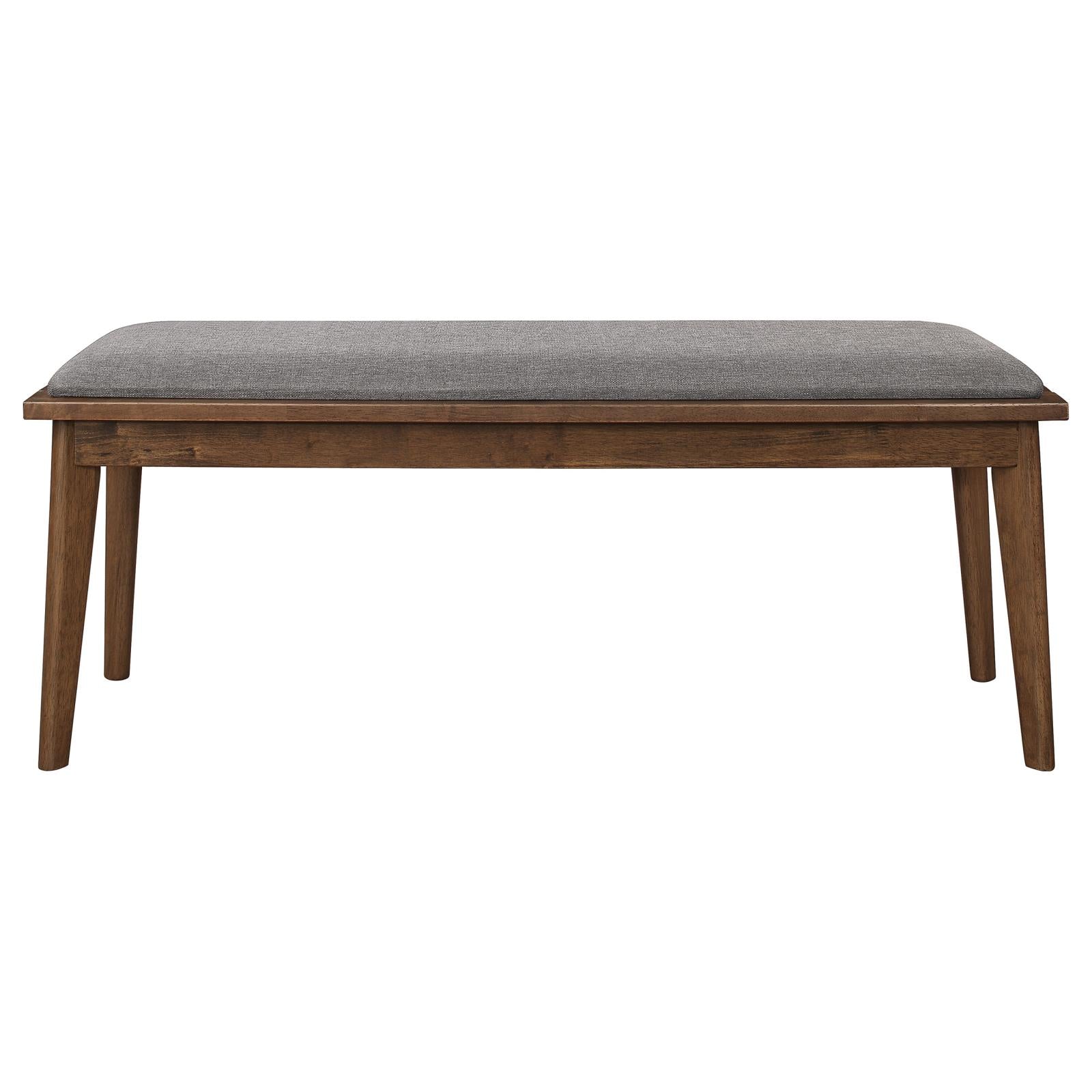 Alfredo Dining Room Set Natural Walnut/Gray - 108080-S6 - Bien Home Furniture & Electronics