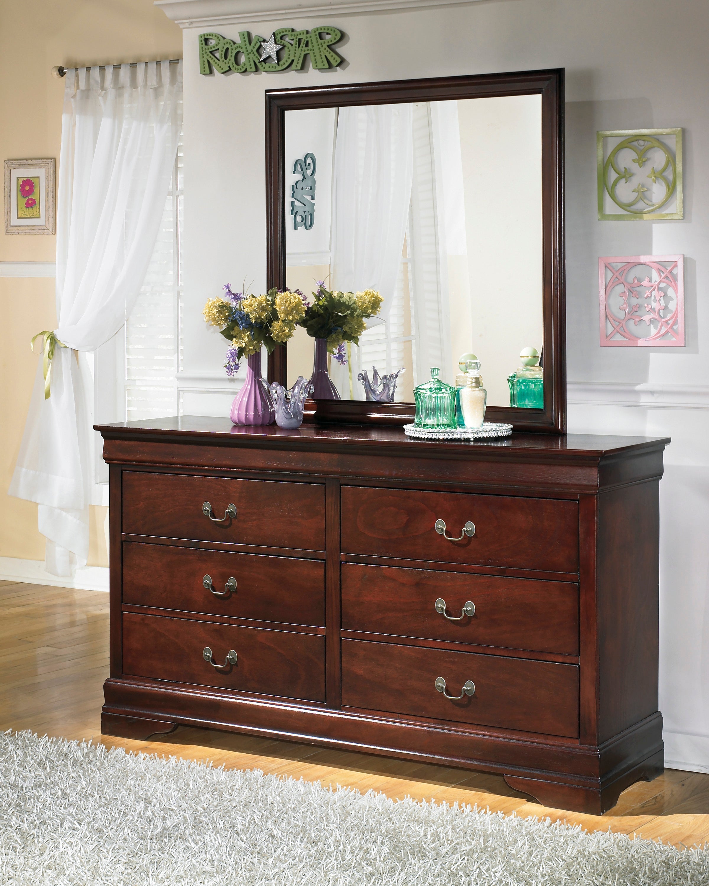 Alisdair Dark Brown Sleigh Youth Bedroom Set - SET | B376-55 | B376-86 | B376-31 | B376-36 | B376-92 | B376-46 - Bien Home Furniture & Electronics