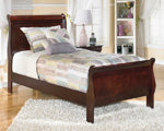 Alisdair Dark Brown Twin Sleigh Rails - B376-83 - Bien Home Furniture & Electronics