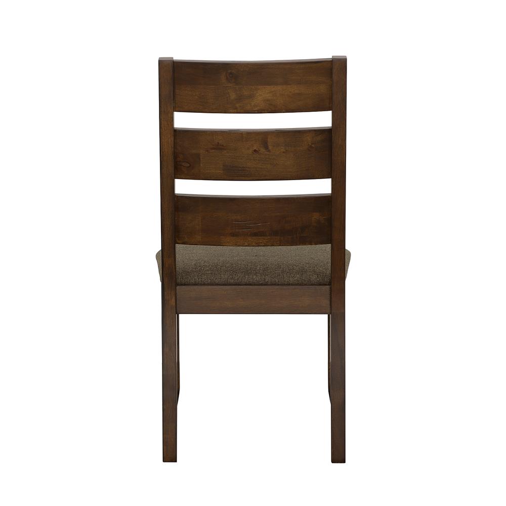 Alston Knotty Nutmeg/Gray Ladder Back Dining Side Chairs, Set of 2 - 106382 - Bien Home Furniture &amp; Electronics