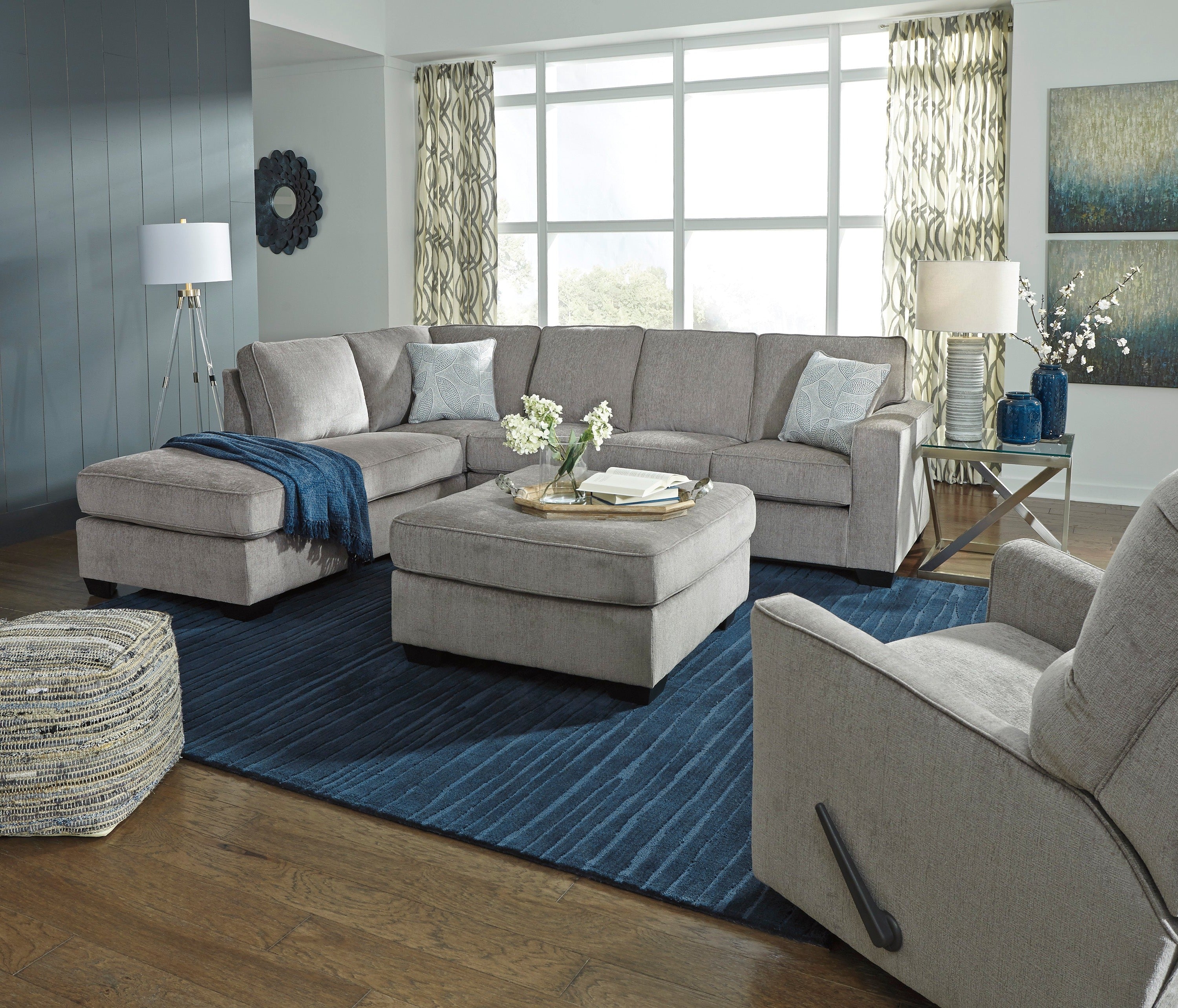 Altari Alloy LAF Sectional - SET | 8721416 | 8721467 | 8721408 | 8721425 - Bien Home Furniture & Electronics