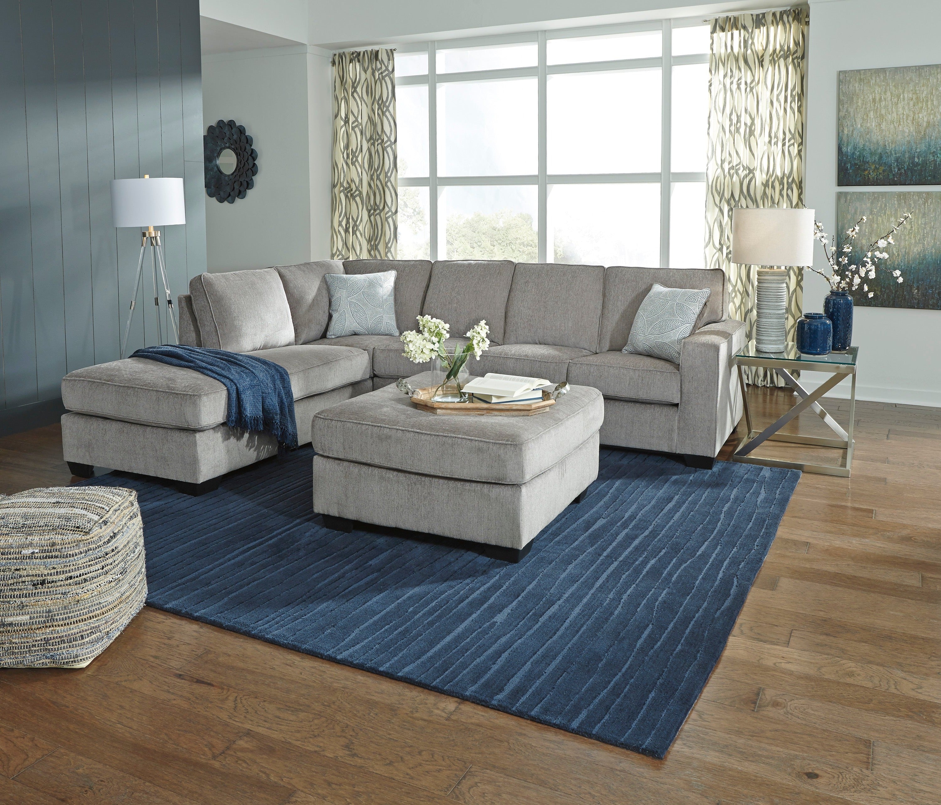 Altari Alloy LAF Sleeper Sectional - SET | 8721416 | 8721483 | 8721408 | 8721425 - Bien Home Furniture & Electronics