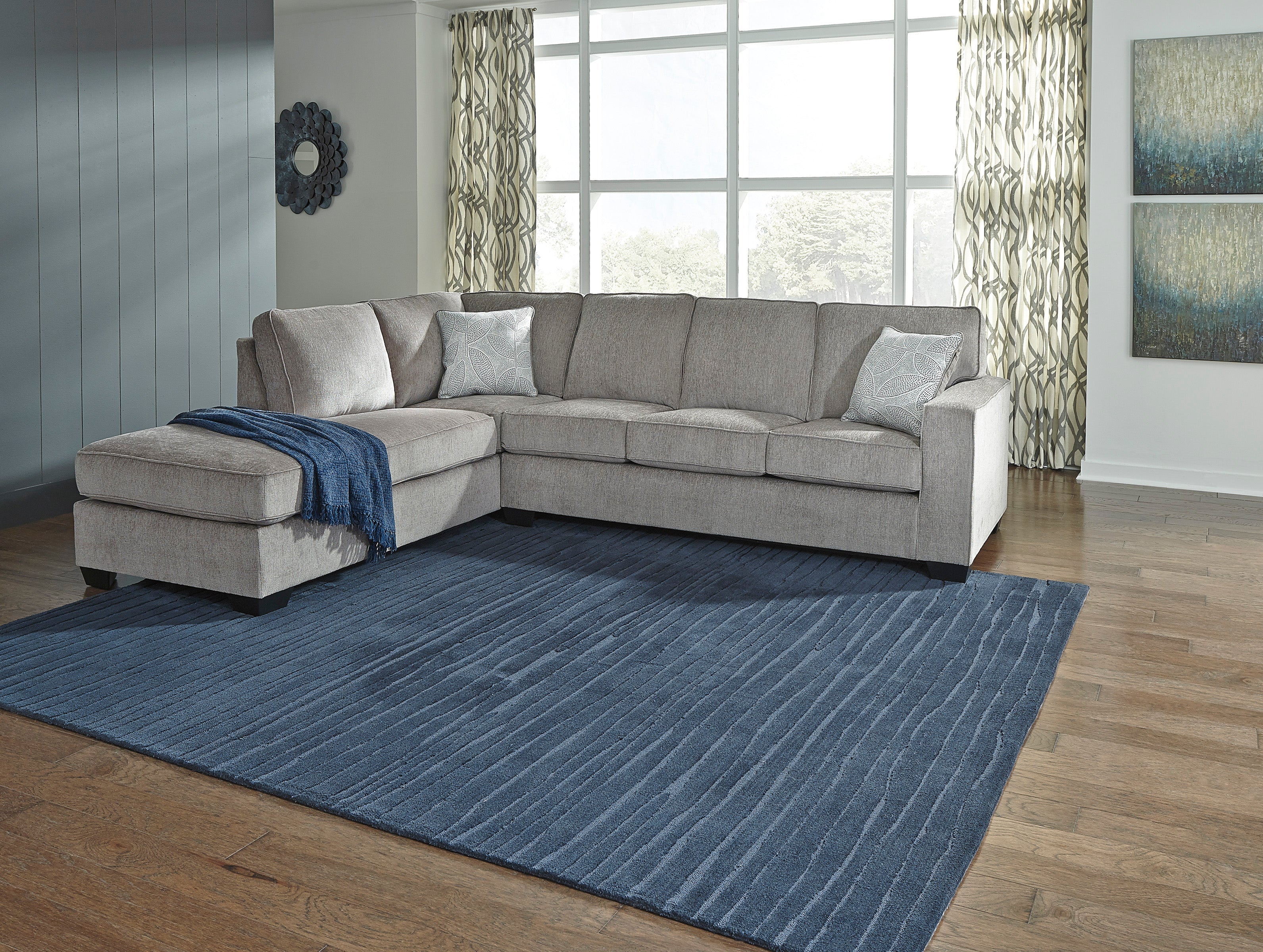 Altari Alloy LAF Sleeper Sectional - SET | 8721416 | 8721483 | 8721408 | 8721425 - Bien Home Furniture & Electronics