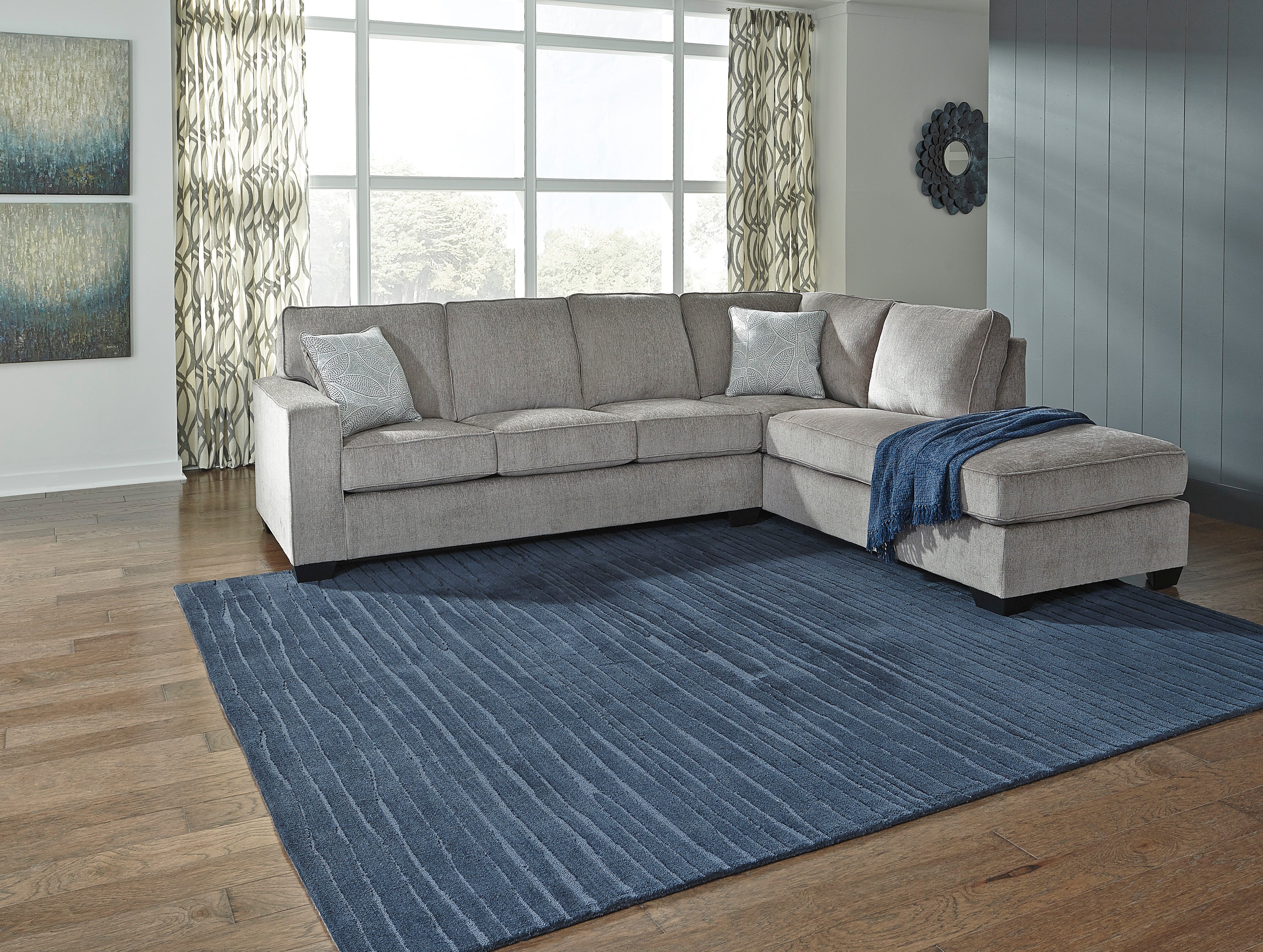 Altari Alloy RAF Sleeper Sectional - SET | 8721417 | 8721410 | 8721425 - Bien Home Furniture & Electronics