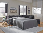 Altari Slate Left-Arm Facing Full Sofa Sleeper - 8721310 - Bien Home Furniture & Electronics