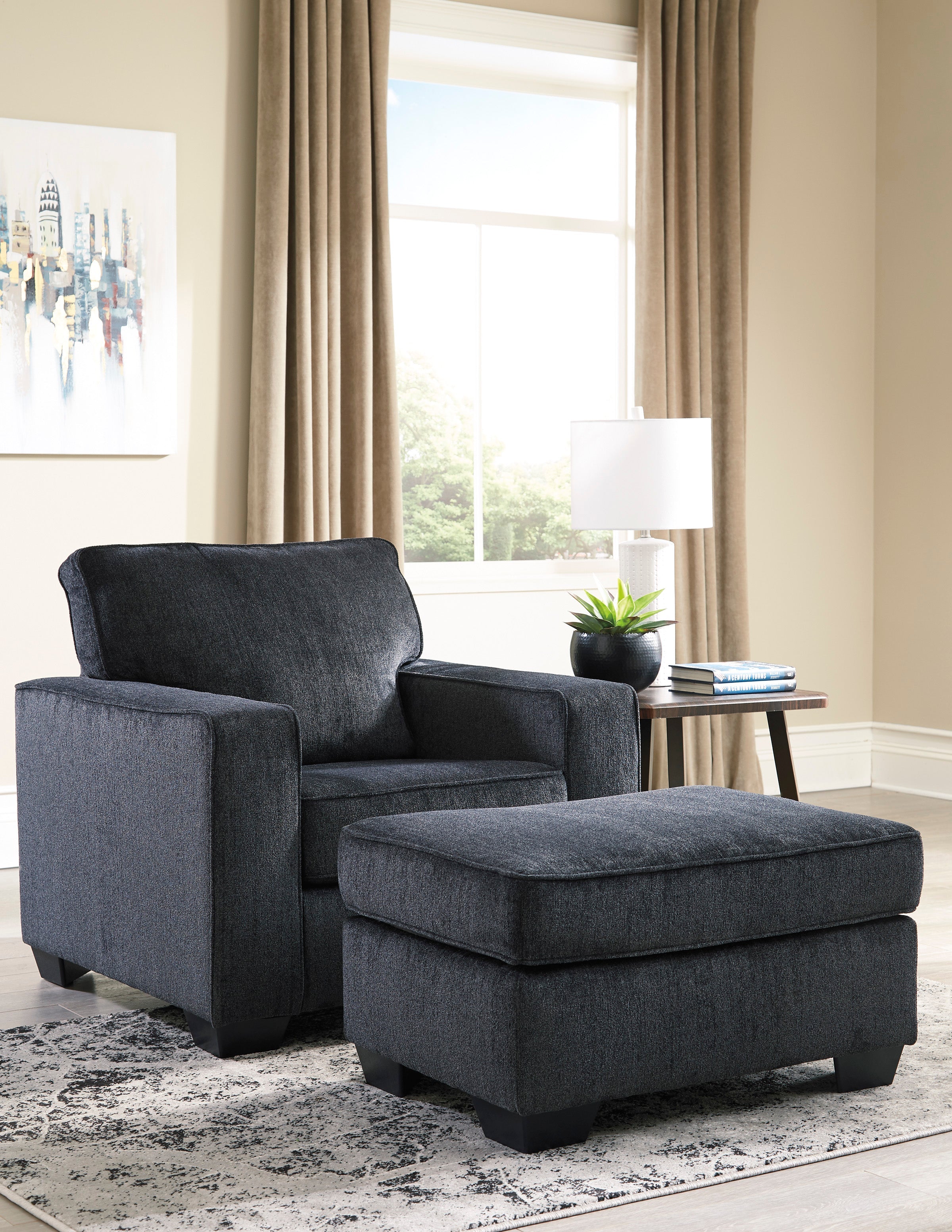 Altari Slate Living Room Set - SET | 8721338 | 8721335 | 8721320 | 8721325 | 8721314 - Bien Home Furniture & Electronics