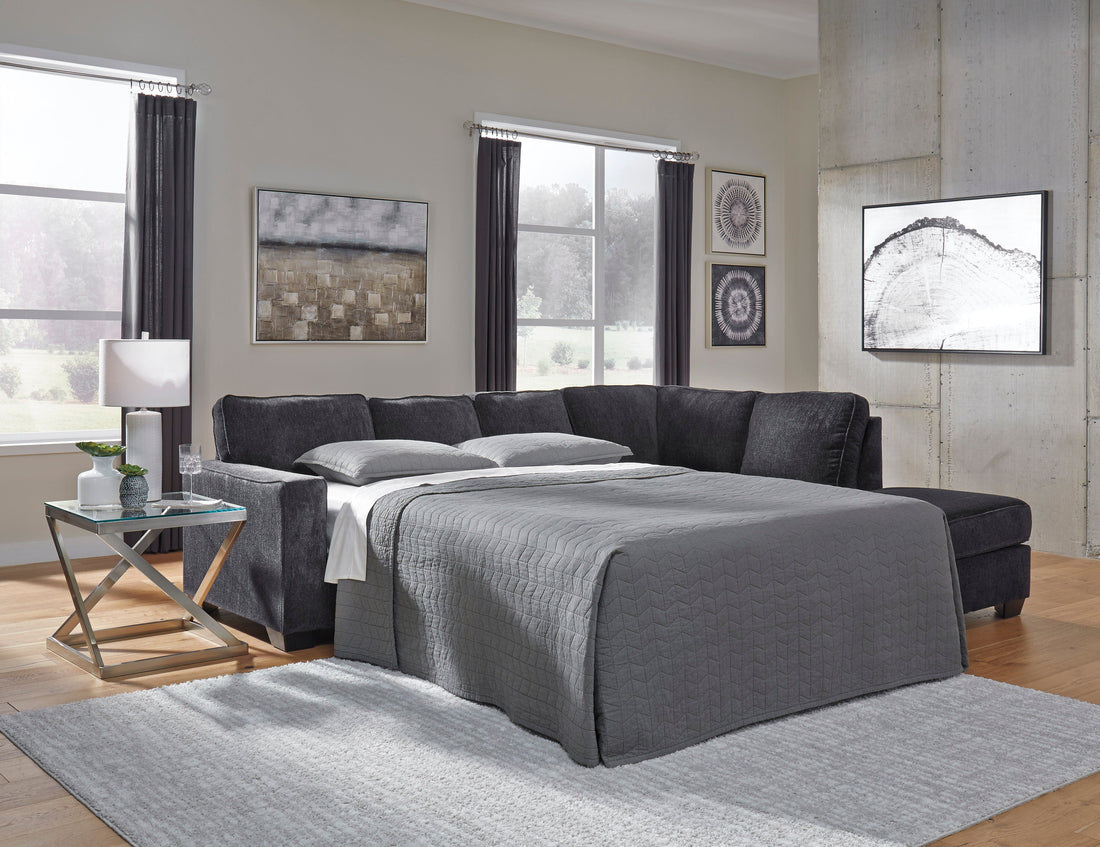 Altari Slate RAF Sleeper Sectional - SET | 8721317 | 8721310 | 8721308 | 8721325 - Bien Home Furniture & Electronics