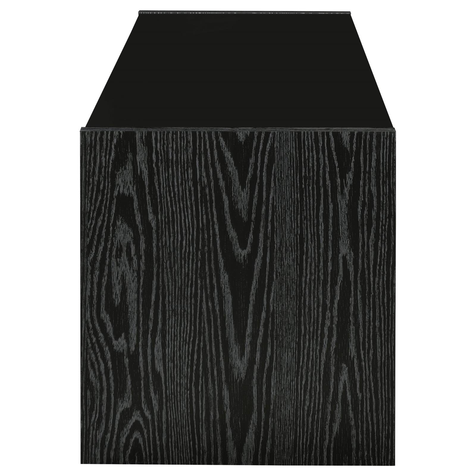 Alton 62" 3-Drawer TV Console Black Oak - 700645 - Bien Home Furniture & Electronics