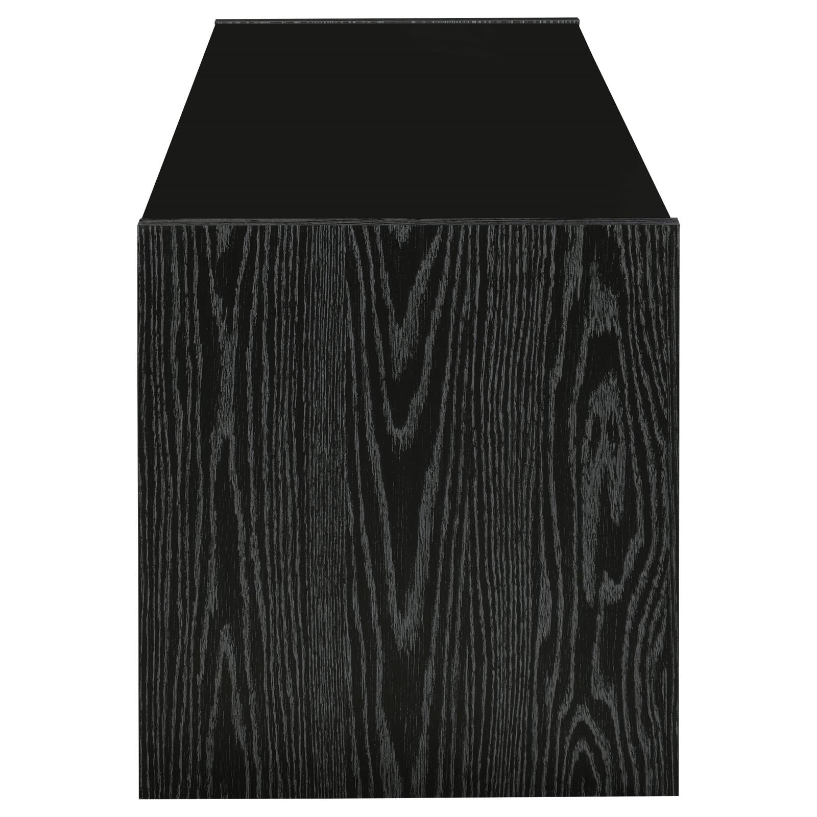 Alton 62" 3-Drawer TV Console Black Oak - 700645 - Bien Home Furniture & Electronics