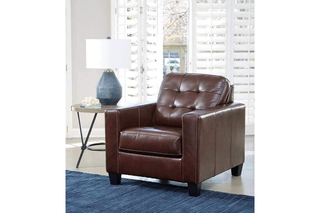 Altonbury Walnut Chair - 8750420 - Bien Home Furniture &amp; Electronics