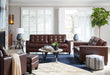 Altonbury Walnut Living Room Set - SET | 8750438 | 8750435 - Bien Home Furniture & Electronics
