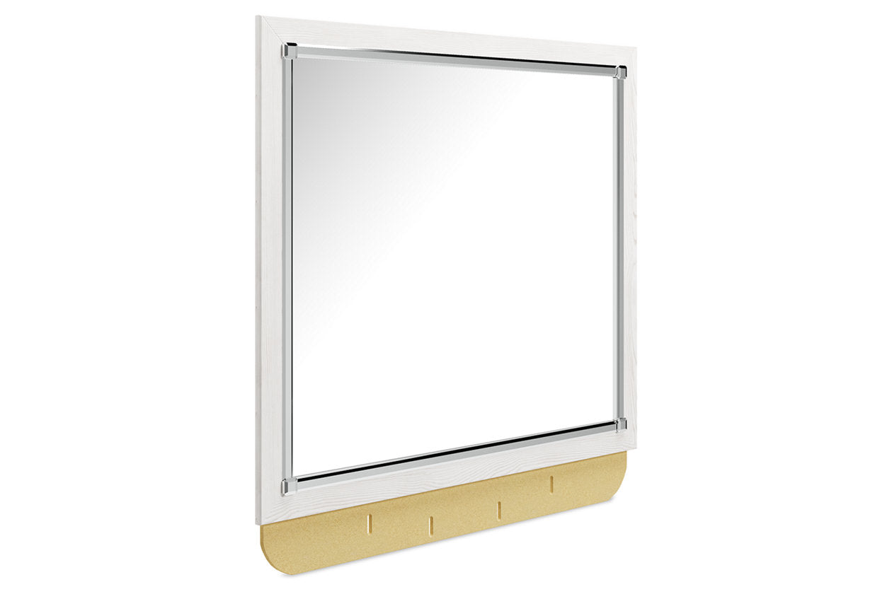 Altyra White Bedroom Mirror (Mirror Only) - B2640-36 - Bien Home Furniture &amp; Electronics