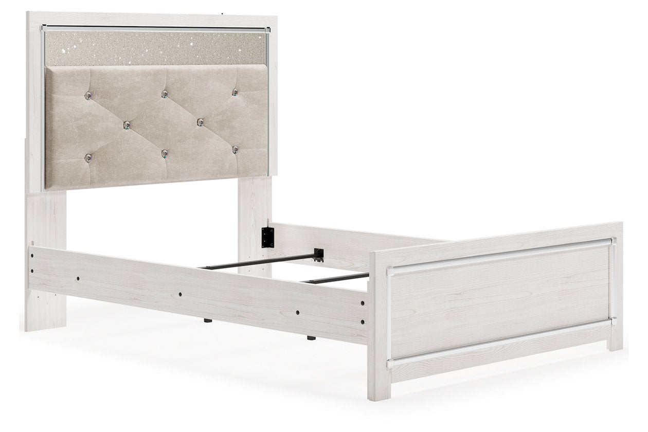 Altyra White Full Panel Bed - SET | B2640-84 | B2640-86 | B2640-87 - Bien Home Furniture & Electronics