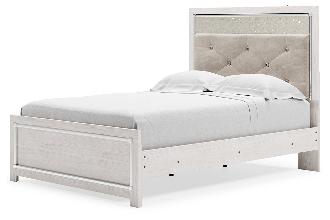 Altyra White Full Panel Bed - SET | B2640-84 | B2640-86 | B2640-87 - Bien Home Furniture & Electronics