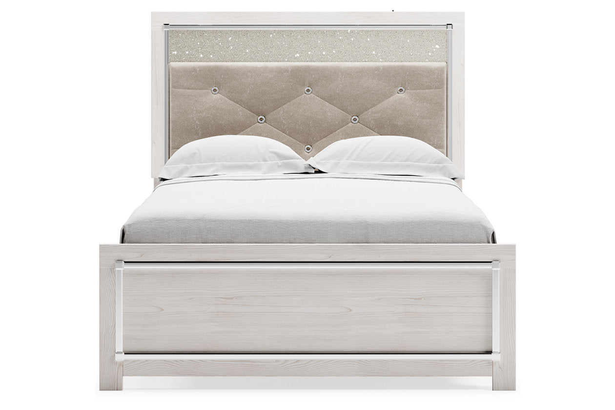 Altyra White Full Panel Bed - SET | B2640-84 | B2640-86 | B2640-87 - Bien Home Furniture & Electronics