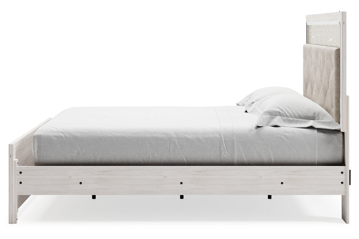 Altyra White King Panel Bed - SET | B2640-56 | B2640-58 | B2640-97 - Bien Home Furniture & Electronics