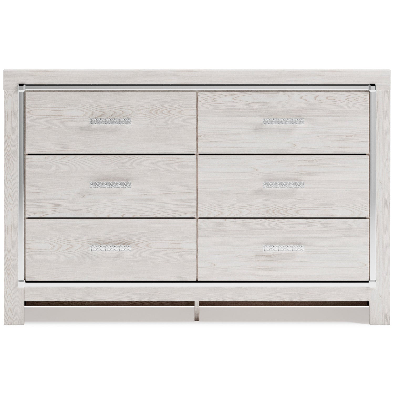 Altyra White LED Bookcase Upholstered Panel Bedroom Set - SET | B2640-54 | B2640-65 | B2640-96 | B2640-92 | B2640-46 - Bien Home Furniture & Electronics