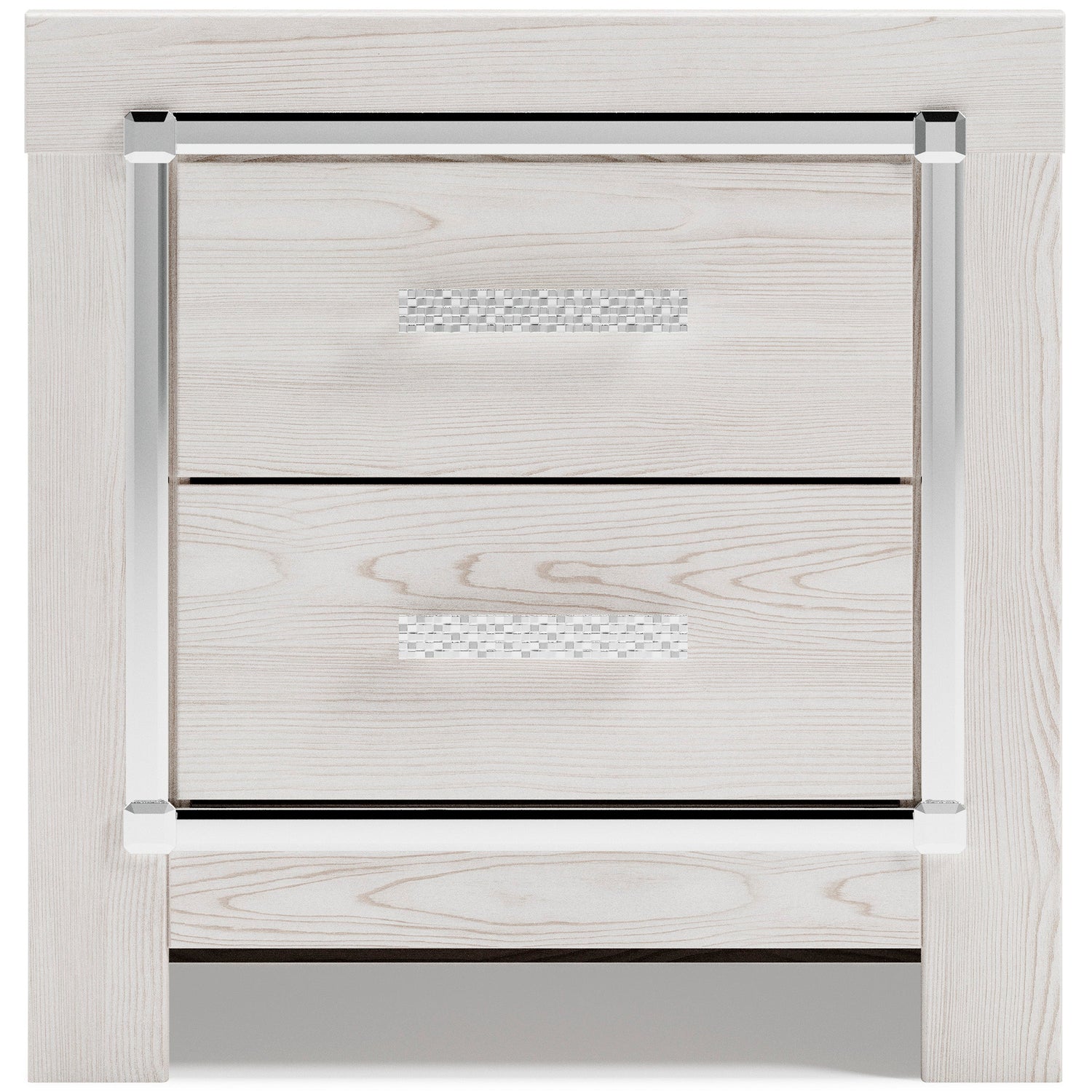 Altyra White LED Bookcase Upholstered Panel Bedroom Set - SET | B2640-54 | B2640-65 | B2640-96 | B2640-92 | B2640-46 - Bien Home Furniture & Electronics