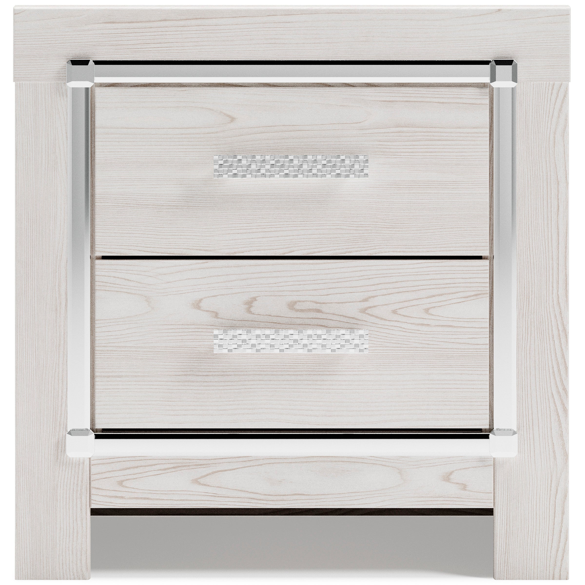 Altyra White LED Bookcase Upholstered Panel Bedroom Set - SET | B2640-54 | B2640-65 | B2640-96 | B2640-92 | B2640-46 - Bien Home Furniture & Electronics