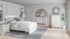Altyra White LED Upholstered Footboard Storage Platform Bedroom Set - SET | B2640-56S | B2640-58 | B2640-95 | B2640-92 | B2640-46 | B100-14 - Bien Home Furniture & Electronics
