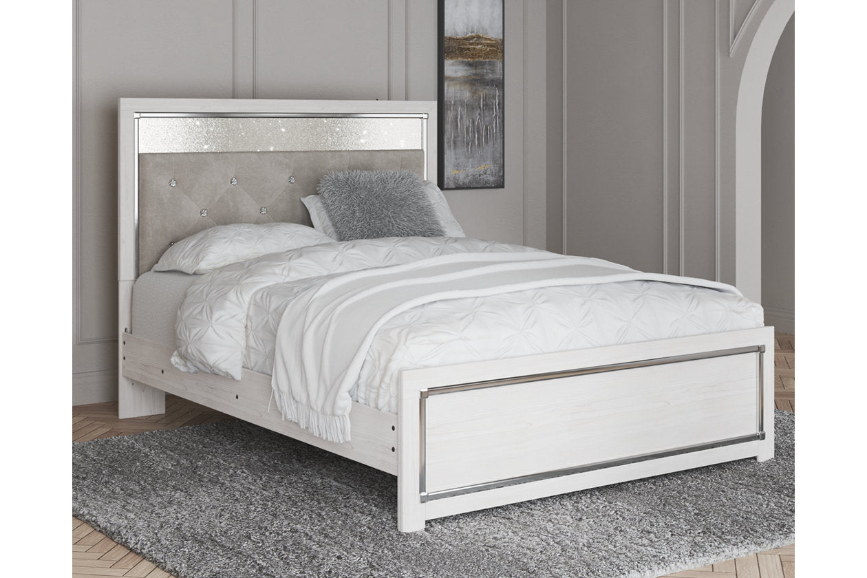 Altyra White Queen Panel Bed - SET | B2640-54 | B2640-57 | B2640-96 - Bien Home Furniture &amp; Electronics