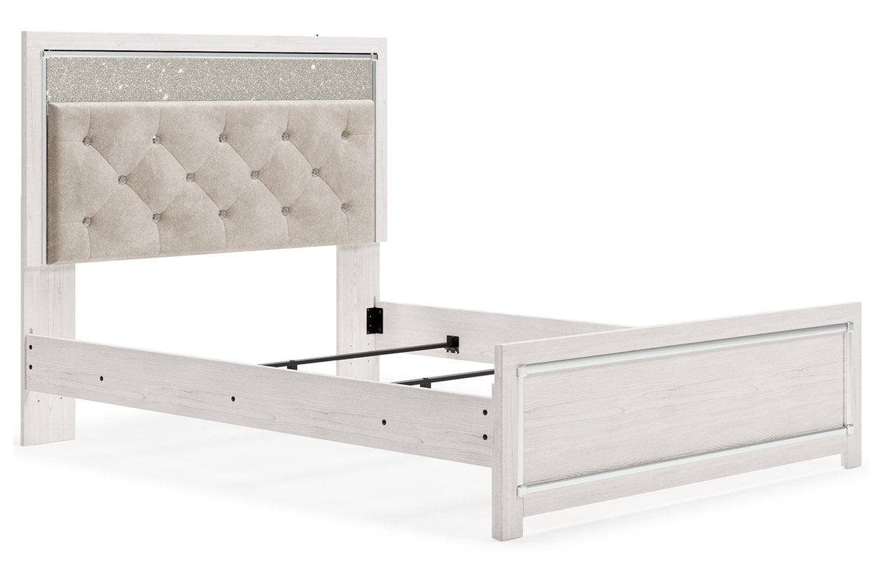 Altyra White Queen Panel Bed - SET | B2640-54 | B2640-57 | B2640-96 - Bien Home Furniture & Electronics