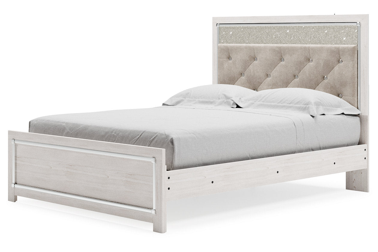 Altyra White Queen Panel Bed - SET | B2640-54 | B2640-57 | B2640-96 - Bien Home Furniture & Electronics