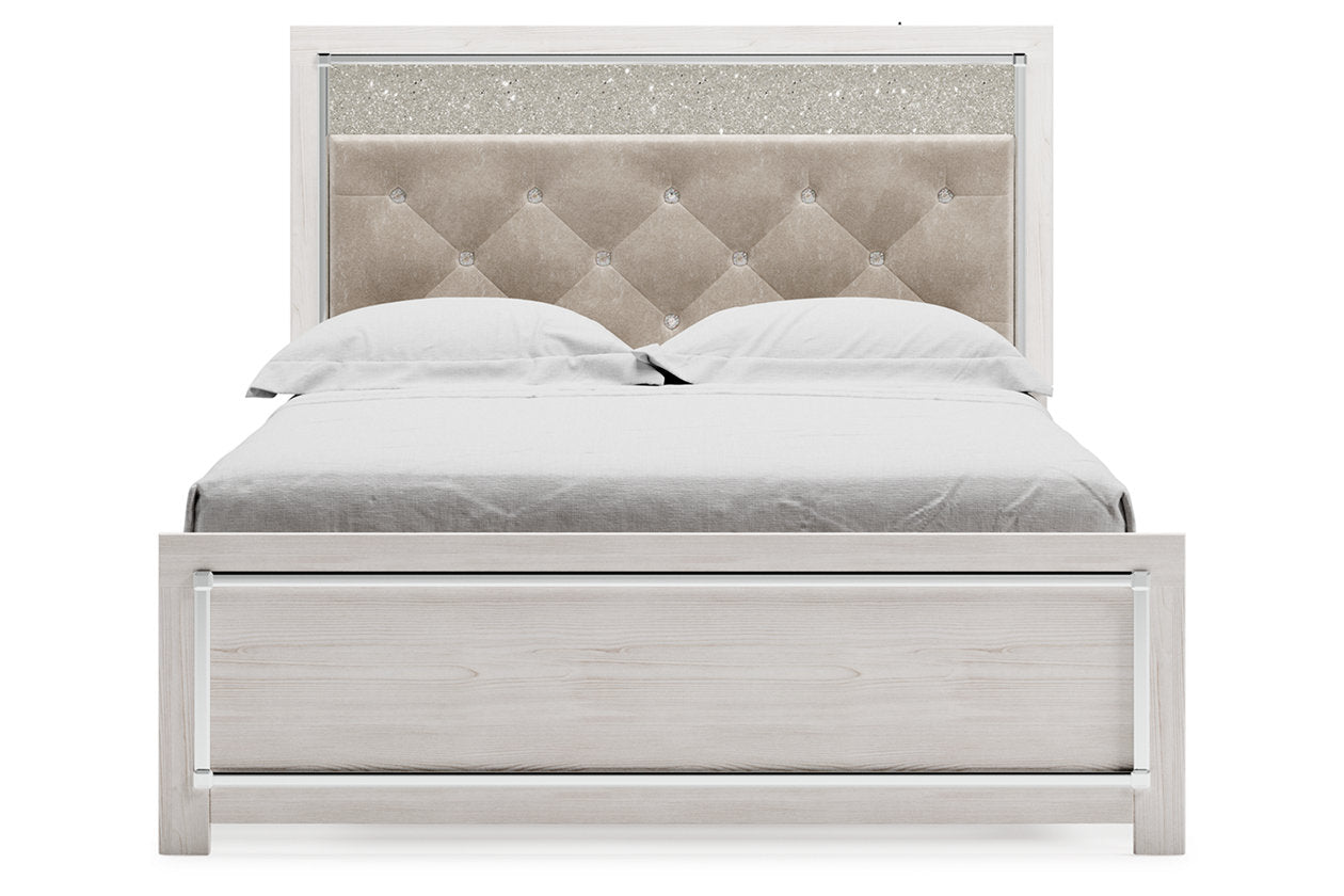 Altyra White Queen Panel Bed - SET | B2640-54 | B2640-57 | B2640-96 - Bien Home Furniture & Electronics
