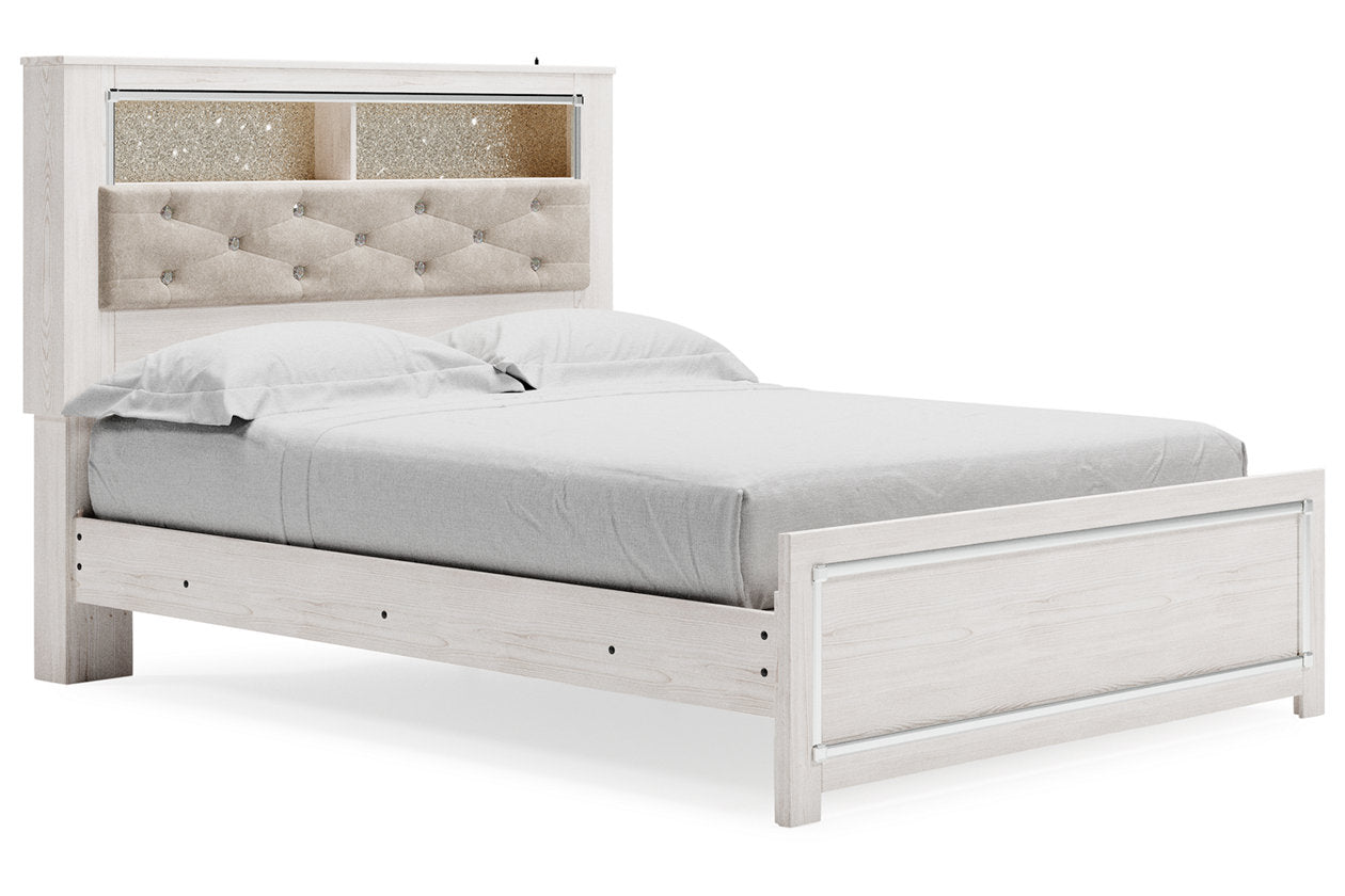 Altyra White Queen Panel Bookcase Bed - SET | B2640-54 | B2640-65 | B2640-96 - Bien Home Furniture & Electronics