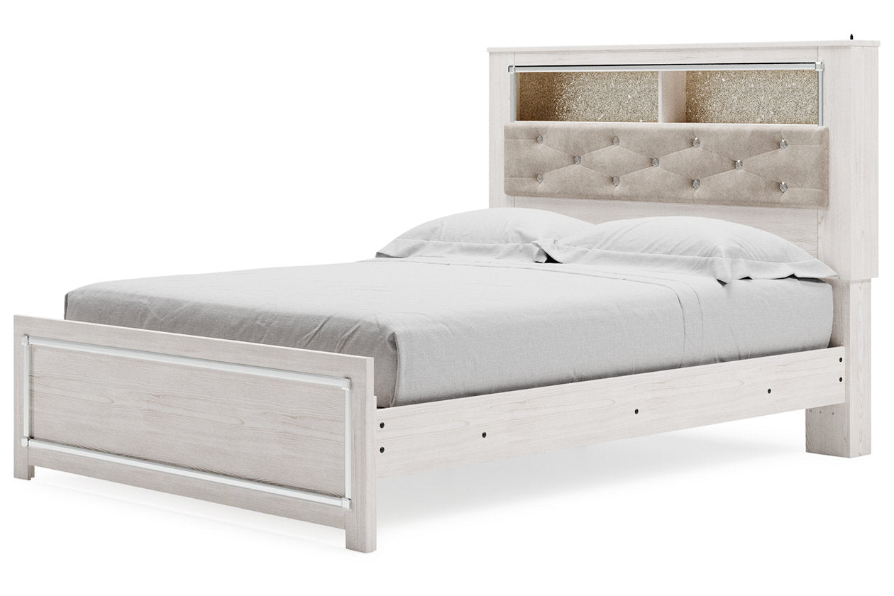 Altyra White Queen Panel Bookcase Bed - SET | B2640-54 | B2640-65 | B2640-96 - Bien Home Furniture & Electronics